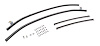 Quarter Glass Run Channel Kit for 1964-1965 Oldsmobile Cutlass, F85, 442 [2-Door Sedan, With Chrome Bead]