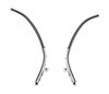 Quarter Glass Run Channel Kit for 1964-1965 Oldsmobile Cutlass, F85, 442 [2-Door Sedan, With Chrome Bead] - image 2