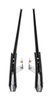 Quarter Glass Run Channel Kit for 1968-1972 Buick, Chevrolet, Oldsmobile, Pontiac Models [2-Door Sedan, With Chrome Bead] - image 2