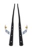 Quarter Glass Run Channel for 1966-1967 Chevrolet Chevy II [2-Door Sedan, Without Chrome Bead] - image 2