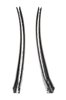 Quarter Glass Run Channel Kit for 1968 Chevrolet Chevy II, 1969-1972 Chevrolet Nova [2-Door Sedan, With Chrome Bead] - image 3