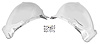 Chrome Front Inner Fender & Hardware Kit for 1967-1972 Chevy, GMC Trucks & 1969-1972 Chevy Blazer, Suburban & GMC Jimmy - image 1