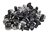 Grille Hardware Kit for Select 1959-1968 Chevrolet Models [Black] - image 1
