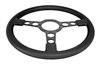 Formula Steering Wheel for 1970-1981 Pontiac Firebird Trans AM [Black 3-Spoke w/Black Grip] - image 4