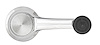Window Crank Handle for Select 1965-1967 GM Cars [Black Knob]
