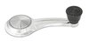 Window Crank Handle for Select 1965-1967 GM Cars [Black Knob] - image 3
