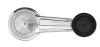 Window Crank Handle - Riveted Design for Select 1968-1977 GM Cars & Trucks [Black Knob] - image 1