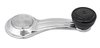 Window Crank Handle - Riveted Design for Select 1968-1977 GM Cars & Trucks [Black Knob] - image 3