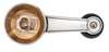 Window Crank Handle - Riveted Design for Select 1966-1968 GM Cars & Trucks [Black Knob] - image 2