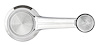 Window Crank Handle for Select 1965-1966 GM Cars [Chrome Knob] - image 1