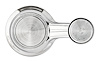 Vent Window Handle for 1965-1966 Chevy Caprice, Corvette, Impala [Chrome Knob]