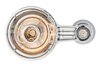 Vent Window Handle for 1965-1966 Chevy Caprice, Corvette, Impala [Chrome Knob] - image 2