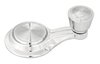Vent Window Handle for 1965-1966 Chevy Caprice, Corvette, Impala [Chrome Knob] - image 3