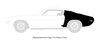 Full Quarter Panel for 1970-1973 Chevrolet Camaro [Left/Driver Side] - image 4