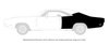 Full Quarter Panel for 1969 Dodge Charger [Left/Driver Side] - image 4