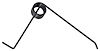 Accelerator Pedal Tension Spring for Select 1967-2002 GM Vehicles - image 1