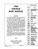 Shop Manual for 1964 Chevrolet Chevelle and El Camino - image 2
