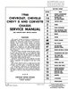 Chassis Service Manual for 1966 Chevrolet Full Size, Chevelle, Chevy II, Corvette, El Camino, Malibu - image 2