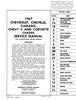 Chassis Service Manual for 1967 Chevrolet Full Size, Camaro, Chevelle, Chevy II, Corvette, El Camino - image 2