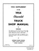 Shop Manual for 1955 1st-Series Chevrolet Trucks [Supplement] - image 2