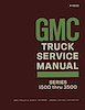 Shop Manual for 1968 GMC Trucks