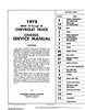 Shop Manual for 1972 Chevrolet Trucks - image 2
