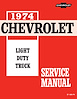 Shop Manual for 1974 Chevrolet Trucks