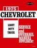 Shop Manual for 1975 Chevrolet Trucks [Supplement] - image 1