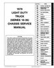 Shop Manual for 1979 Chevrolet Trucks - image 2