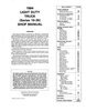Shop Manual for 1984 Chevrolet Trucks - image 2