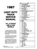 Shop Manual for 1987 Chevrolet Trucks - image 2