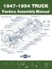 Assembly Manual for 1947-1954 Chevrolet Trucks