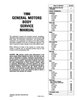 Fisher Body Service Manual for 1986 Buick, Cadillac, Chevrolet, Oldsmobile and Pontiac Models, A-B-C-D-E-G-H-J-K-N Body Styles - image 2