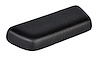 Armrest Pad Fits Select 1968-1969 GM Models, 1969-1974 Chevrolet Nova, Rear [Left/Driver Side, Black] - image 1