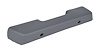 Armrest Pad Fits Select 1972 GM Trucks [Left/Driver Side, Medium Gray] - image 1