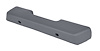 Armrest Pad Fits Select 1972 GM Trucks [Right/Passenger Side, Medium Gray] - image 1
