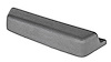 Armrest Pad Fits Select 1973-1976 GM Trucks [Left/Driver or Right/Passenger Side, Medium Gray] - image 1