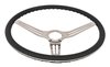3-Spoke Comfort Grip Steering Wheel w/Banjo Spokes Fits Select 1960-1975 Chevy and GMC Trucks and 1969-1972 GM Cars [Black Grip] - image 4