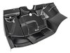 Complete Toe Board Floor Panel for 1968-1972 Chevy Chevelle, El Camino [Left/Driver Side] - image 2