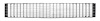 Grille for 1968 Chevy Camaro RS [Black] - image 1