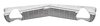 Grille for 1969 Chevy Camaro, Non-RS [Silver] - image 3