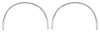 4-Piece Wheel Well Molding Kit for 1967-1968 Chevrolet Camaro & Pontiac Firebird - image 4
