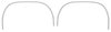 4-Piece Wheel Well Opening Molding Kit for 1969 Chevrolet Camaro - image 2