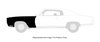 Front Fender for 1971-1972 Chevrolet Monte Carlo [Left/Driver Side] - image 4
