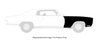 Front Fender for 1971-1972 Chevrolet Monte Carlo [Right/Passenger Side] - image 4
