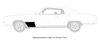 Front Fender Lower Rear Patch Panel for 1970-1972 Chevrolet Monte Carlo [Left/Driver Side] - image 4