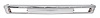 Rear Bumper w/o Cushion Holes for 1978-1987 Chevrolet El Camino & 1978-1983 Chevrolet Malibu Wagon - image 1