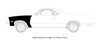 Front Fender for 1982-1987 Chevrolet El Camino, 1982-1983 Chevrolet Malibu, 1982-1987 GMC Caballero [Left/Driver Side] - image 4