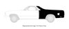 Full Quarter Panel for 1978-1987 Chevrolet El Camino/GMC Caballero [Left/Driver Side] - image 4