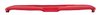 Dash Pad for 1965 Ford Mustang, OEM-Style [Vinyl-Wrapped, Red] - image 2